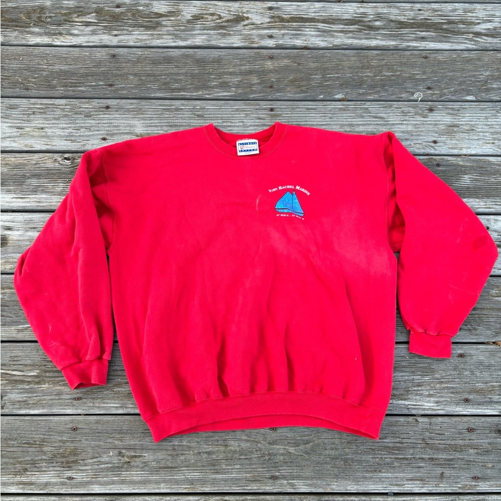 Vintage fort Rachel marine 25th annual racing cup Crewneck